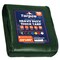 Tarpco Safety Heavy Duty Tarp, 80 ft L x 0.5 mm H x 40 ft W, 10 Mil, Green/Black, Polyethylene TS-153-40X80 - alternate 1